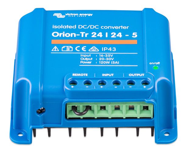 Orion-Tr DC-DC Converters with galvanic isolation Orion-Tr 24/24-5A (120W) Isolated DC-DC converter ORI242410110 8719076016748