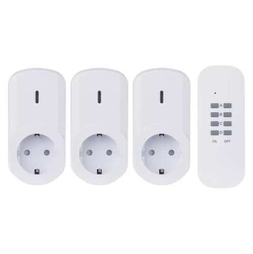 Remote Controlled Sockets SCHUKO, EMOS P0069 8592920076163