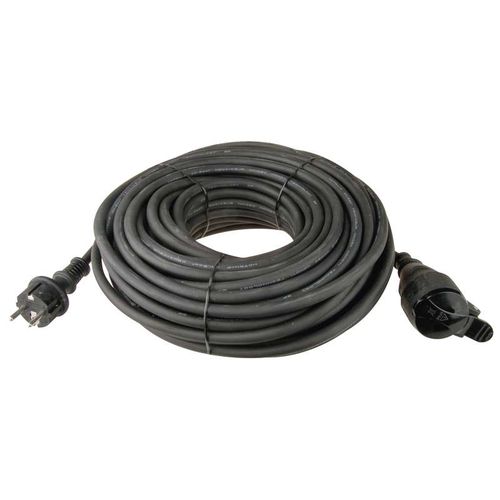 Current Extension cable (rubber) 10m, 3x1,5mm2, SCHUKO P01810 8592920011058