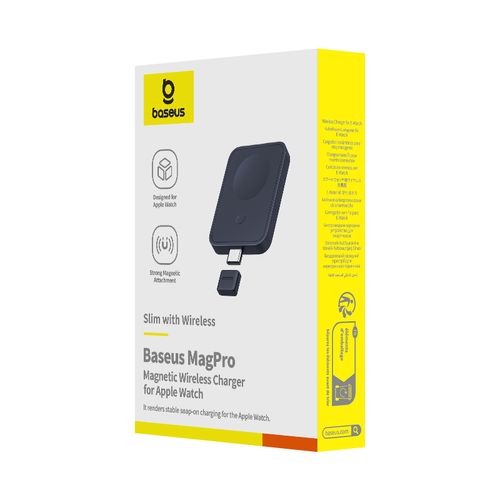 Wireless Magnetic Charger MagPro USB-C 2.5W for Apple Watch, Black P10264106123-00 6932172679491