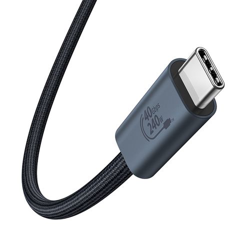 Kabelis USB C - USB C kištukai 240W USB4, 40Gbps, 8K@60Hz 1m Flash BASEUS P10311803111-00 6932172648817