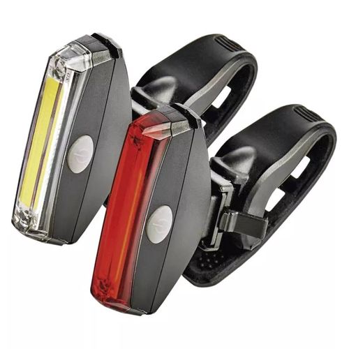 LED Bicycle Front Light and Back Light signal set, 22lm, CR2032, EMOS P3922 8592920071984