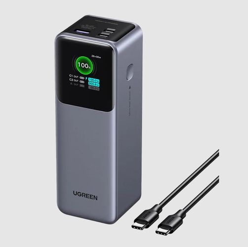 LiPo išorinis akumuliatorius (Powerbank) 25000mAh 200W 2xUSB-C; USB PB722 UGREEN UGREEN/35525B 6941876242931