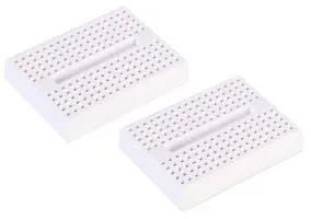 BREADBOARD, 170 PIN, WHITE, 2PK PSG-BB-170W-2BP