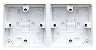 SURFACE BOX, 38MM, 2GANG K2025WHI