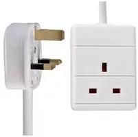 EXTENSION LEAD ONE GANG 0.50M PE01127