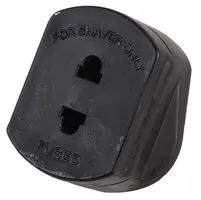SHAVER ADAPTOR, BLACK A01 BLACK