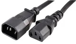 POWER CORD, IEC C14-IEC C13, 2M, 10A PE01088 2M