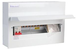 CONSUMER UNIT, METAL, 16WAY, 100A, 230V PEL00434