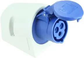 16A 230V 2P+E IP44 W/M SKT 113-6