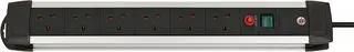 POWER OUTLET STRIP, 6 OUTLET, 3M, 250V 1391003646