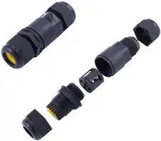 WATERPROOF BOX TERMINAL BLOCK/IP68/BLACK VT-868 5977