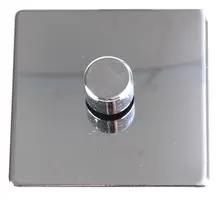 DIMMER SWITCH 1G 250W P-CHROME SCREWLESS PELB1133