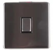 LIGHT SWITCH 1G 2W SS SCREWLESS PELB1134