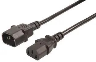 LEAD C14 PLUG TO C13 SKT 10A 0.5M PELB2156