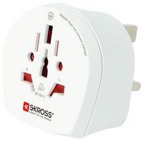 TRAVEL ADAPTER, WORLD-UK, 7A/250V 1.500225-E