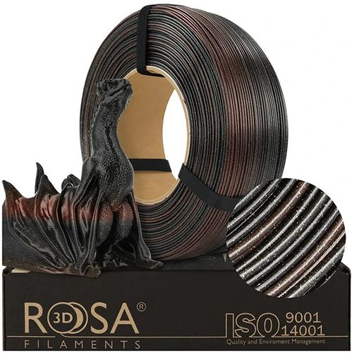 Филамент PLA Galaxy Rainbow Meteor 1кг пополнение Rosa3D PLA-GalRainMete-1R-R 5907753136831