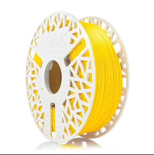 3D plastikas PLA geltona 1.75mm 1kg Rosa3D PLA-YELL-175-1-ROS 5907753135162