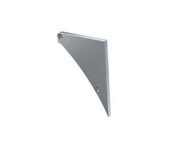 LED profilio LOGI aklė, kairė, LUMINES PROF-LOGI-ENDCAP-L 5903175311030