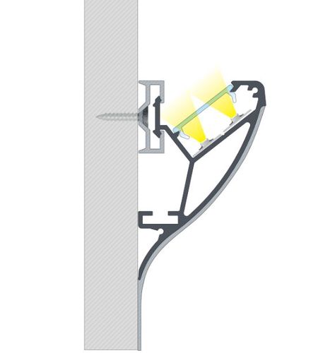 Profile for LOGI / CONVA mounting, SPARO PROF-SPARO-2Ms 5902973366563