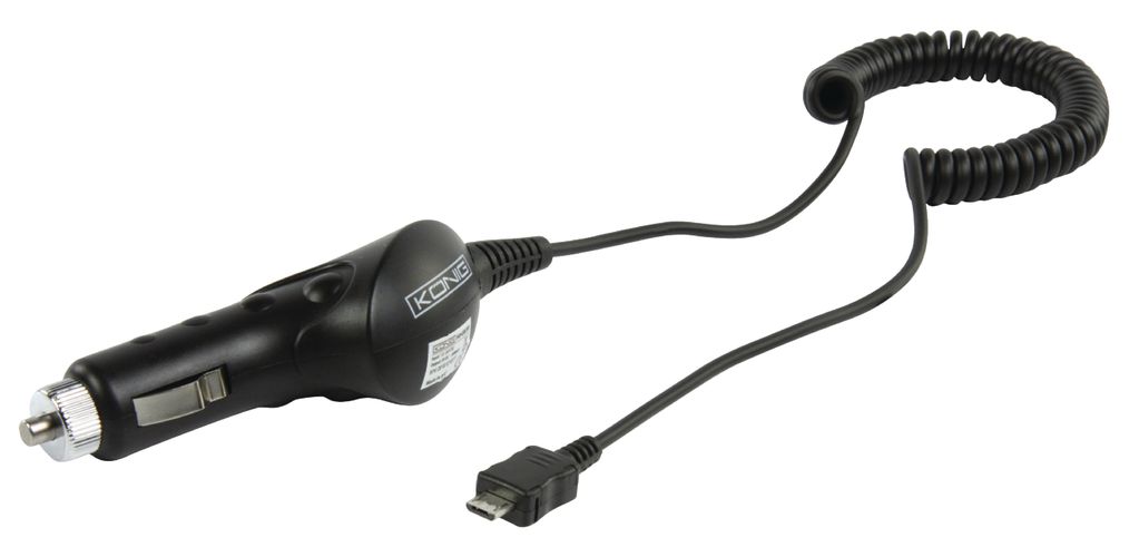 Car Charger 1.0 A Micro USB Black PSUP-GSMCAR01 5412810142705