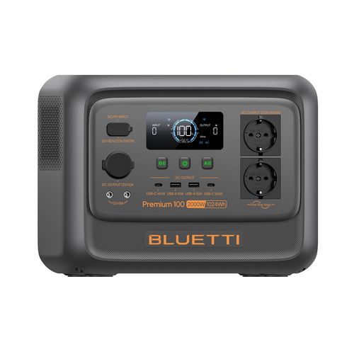 BLUETTI Kilnojama energijos stotelė | 1800W 1024Wh LiFePO4 Premium100V2 6970991299506