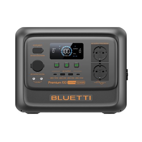 BLUETTI Kilnojama energijos stotelė | 1800W 1024Wh LiFePO4 Premium100V2 6970991299506
