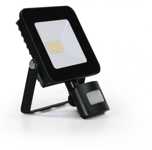 LED floodlight 230Vac 20W 1600lm 2700K - 6500K, CCT, with PIR sensor, IP44, smart Wi-Fi, app controllable, TUYA, WOOX R5113 8435606710312