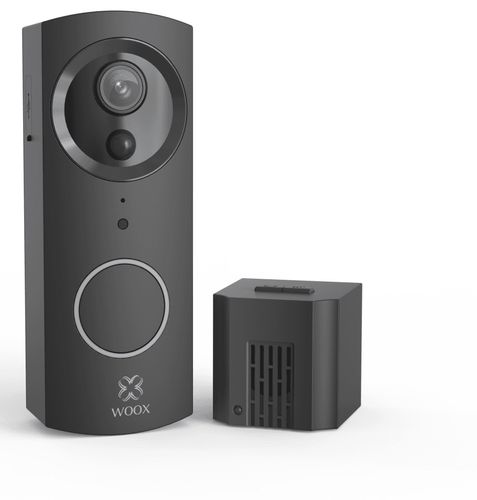 Bevielis išmanusis Wi-Fi  durų skambutis su vaizdo kamera 1080P, TUYA, WOOX R9061 8435606710343