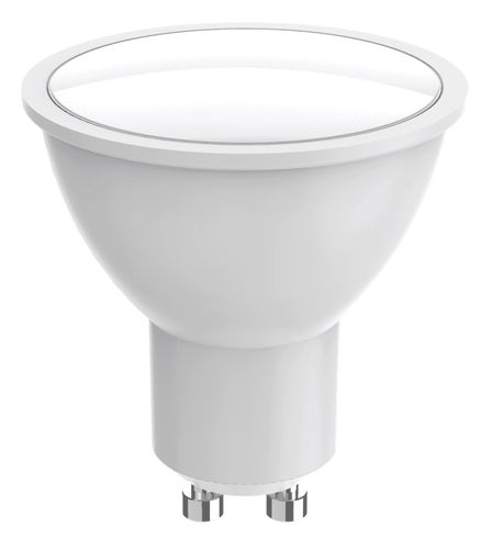 LED bulb GU10, 230V, 5.5W, 400lm, 2700K - 6500K, CCT, RGB, smart Wi-Fi, app controllable, TUYA, WOOX R9076 8435606703574