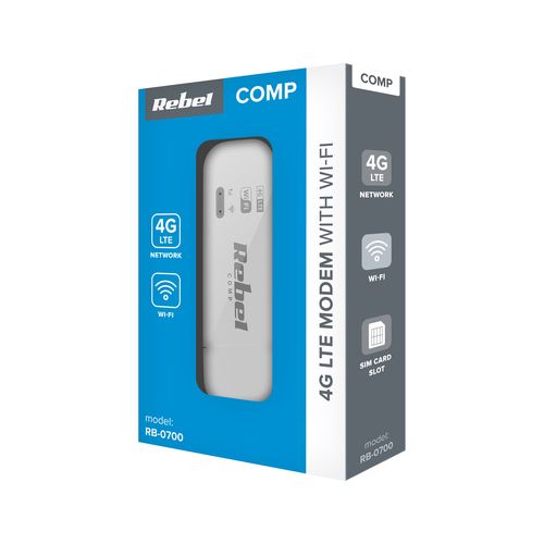 Модем 3G/4G/LTE/Wi-Fi USB 2.0 со слотом для SIM-карты micro RB-0700 5901890076258