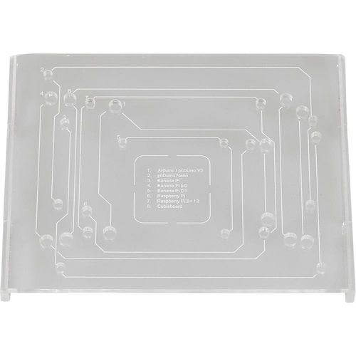 Joy-iT Unversal DINRail mounting for Singleboardcomputer RB-Dinrail 4250236811642