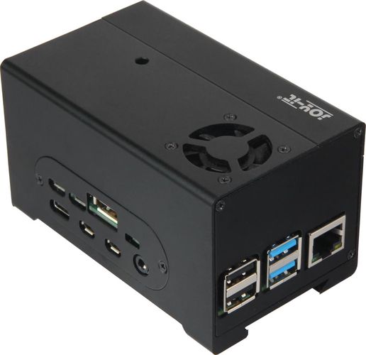 Алюминиевый корпус для Raspberry Pi 3/4 со StromPi3 RB-StromPI3-Case 4250236820347