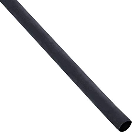 Termovamzdelis su klijais 8/2mm, juodas, 1m RCKH1-8/2-BL