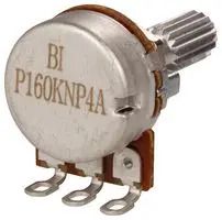 PANEL POT, 500K, LOG P160KNP-0QC20A500K