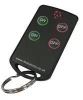 KEYFOB TRANSMITTER, 868MHZ, 2CH, ON-OFF FOBBER-8TL2
