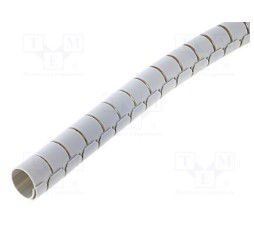 Spiralinis įviniojimas kabeliams 20mm, pilka RI-SHR-20-G