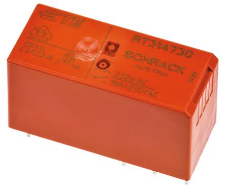 Relay:electromagnetic;SPDT;16A/250VAC;16A/24VDC;max400VAC RT314730