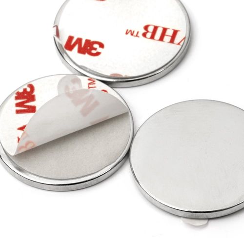 Magnetas Ø25x2mm, priklijuojamas NdFeB N35 MAG/25x2/NEO/G 7640155438186