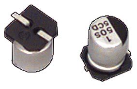 Electrolytic capacitor SMD 1uF 50V 4x5.5mm S1/50SMD