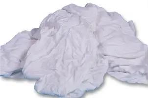 WHITE CLOTH RAGS - WIPES 2KG POLYPACK PPC242