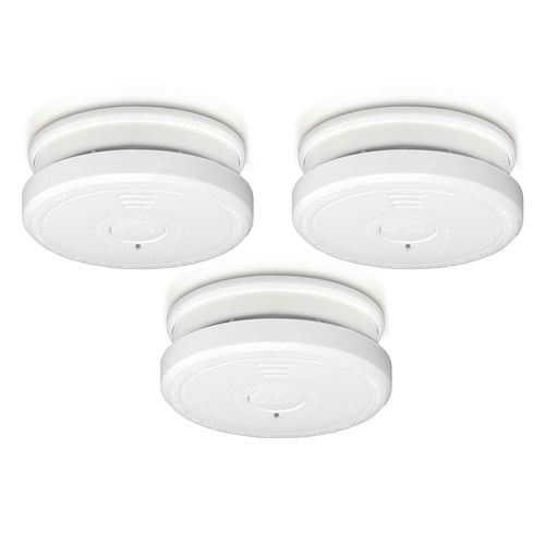 Smoke detector with hush button 3-pack White SA20 3X 8712412596126
