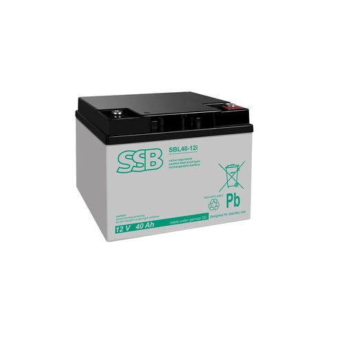 Battery (AGM) SSB SBL (40Ah, 12V, F13 M6, VRLA)
 AS4012