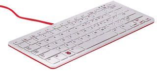 RASPBERRY PI KEYBOARD, RED/WHITE, UK RPI-KEYB (UK)-RED/WHITE