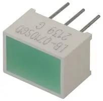 LIGHT BAR LED DISPLAY, SUPER GRN, 10X7MM MP007996