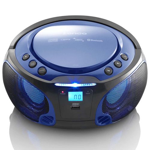 SCD-550BU Portable FM Radio CD/MP3/USB/Bluetooth® player with LED lighting Blue SCD-550BU 8711902034933