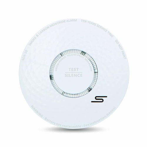 Smoke and carbon monoxide alarm pack White SDX10 8711902090366