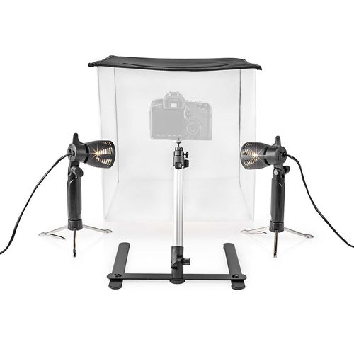 Portable Photo Studio Kit | 400 lm | Foldable | Backgrounds included | Travel bag included | Black SKT010WT