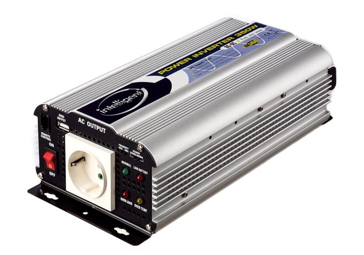 Įtampos keitiklis 12Vdc/230Vac 300W(600W) su sinusine išėjimo įtampa, USB, Intelligent SN-300USB/12V