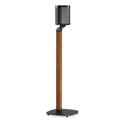Speaker Mount | Compatible with: Sonos® One SL™ / Sonos® One™ / Sonos® PLAY:1™ | Stand | 10 kg | Fixed | Metal / Wood | Black / Brown SPMT5770BN 5412810447596